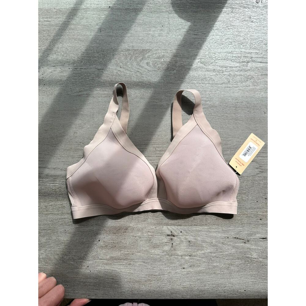NWT Thirdlove Wireless Bra Lavender Gray Med
